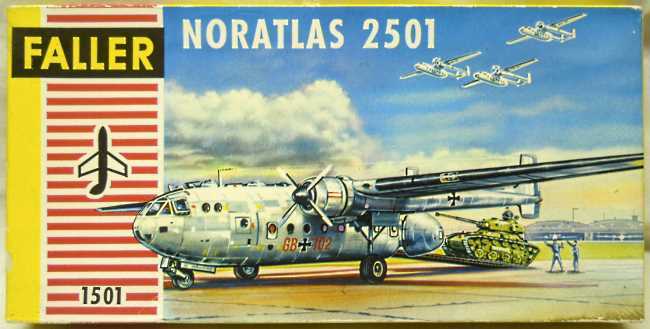 Faller 1/100 Noratlas 2501 Luftwaffe, 1501 plastic model kit